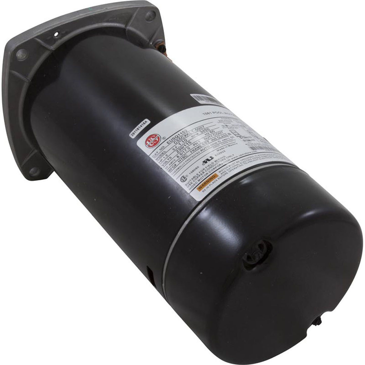 Motor, Nidec, 1.5 Horspower, SQFL, Uprate, 115/230v, 48Y