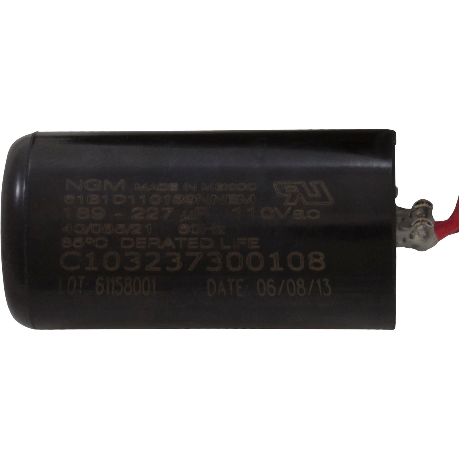 Motor, Nidec, 1.0hp, Threaded, Fullrate, 115/230v, 56J