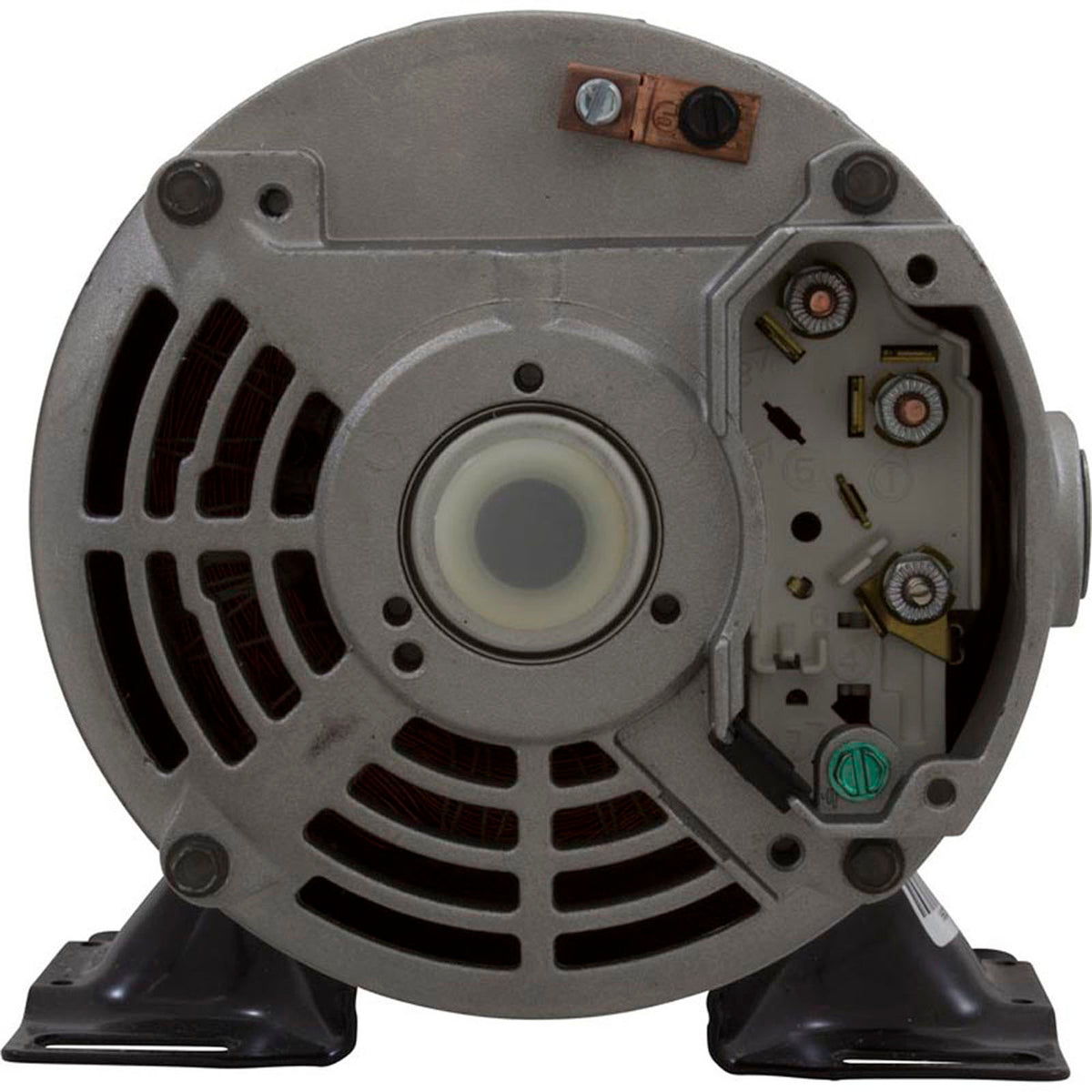 Motor, Nidec, 0.75 Horsepower, ThruBolt, 1-Speed, 230v, 5.0A