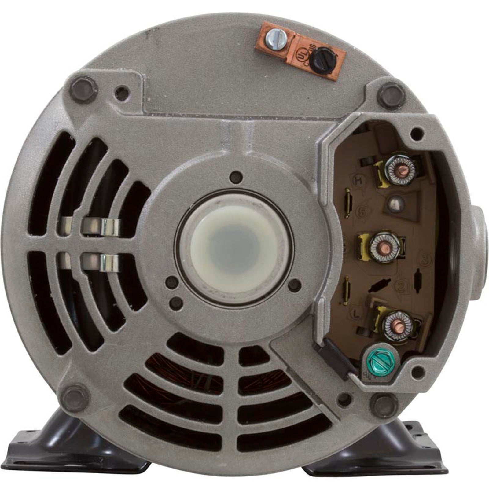 Motor, Nidec, 1.0 Horsepower, ThruBolt, 2-Speed, 115v, 48Y