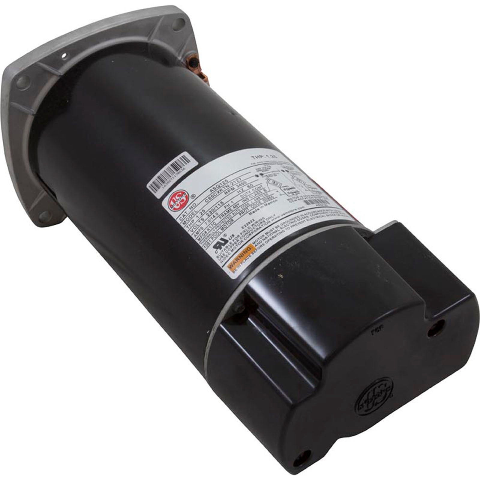 Motor, Nidec/US Motor, 1.0hp, 115/230v, 48Yfr, SQFL