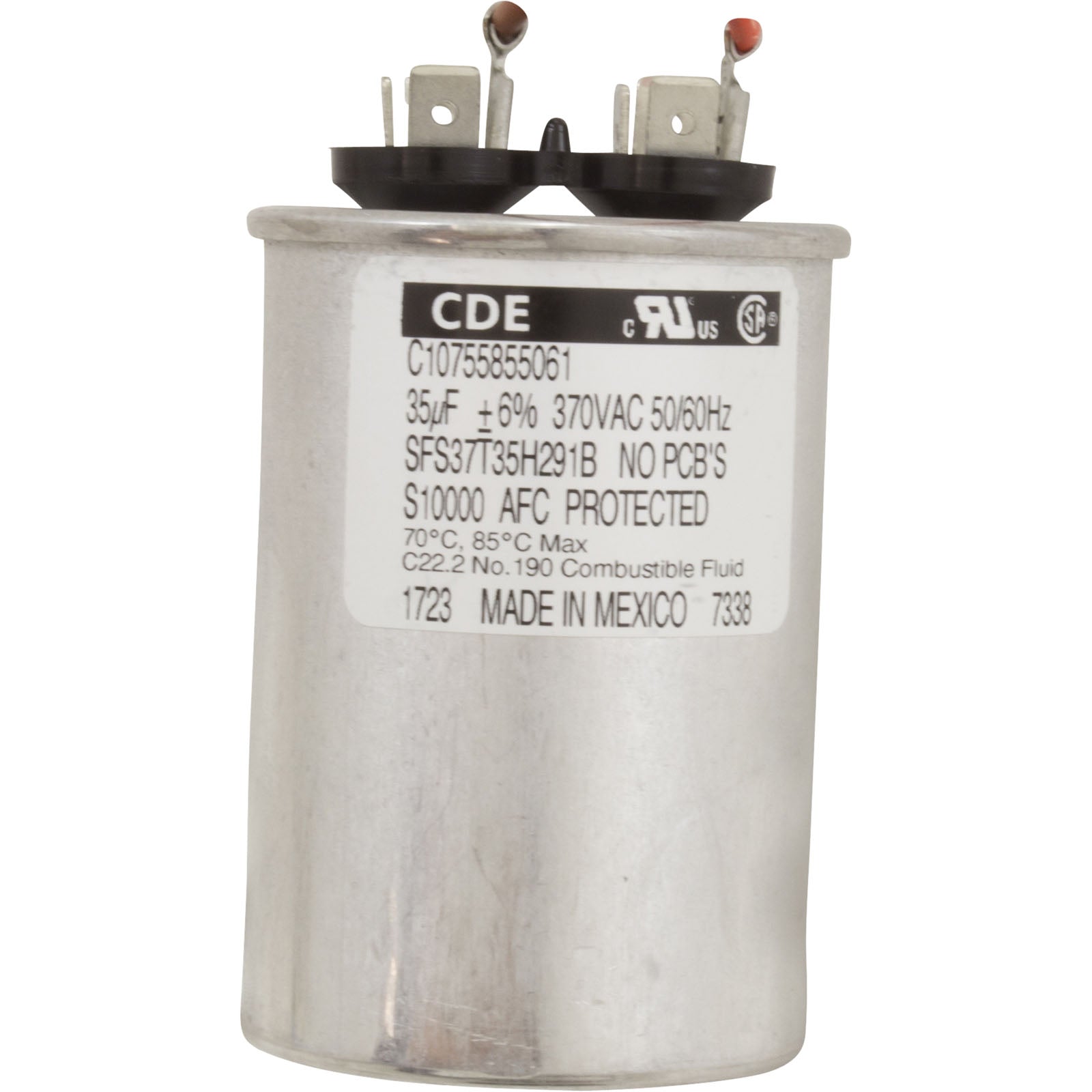 Motor, Nidec/US Mtr, 2.0hp, 230v, 2-Spd, 56Jfr, C-Face, Thd, Full