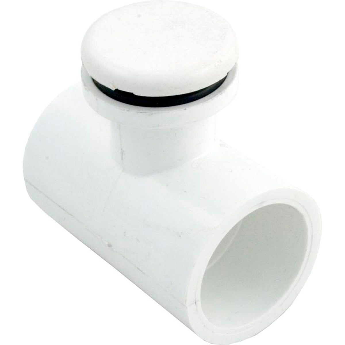 Air Injector, WW, Low Profile, 1"s x 1"s, Tee Style, White