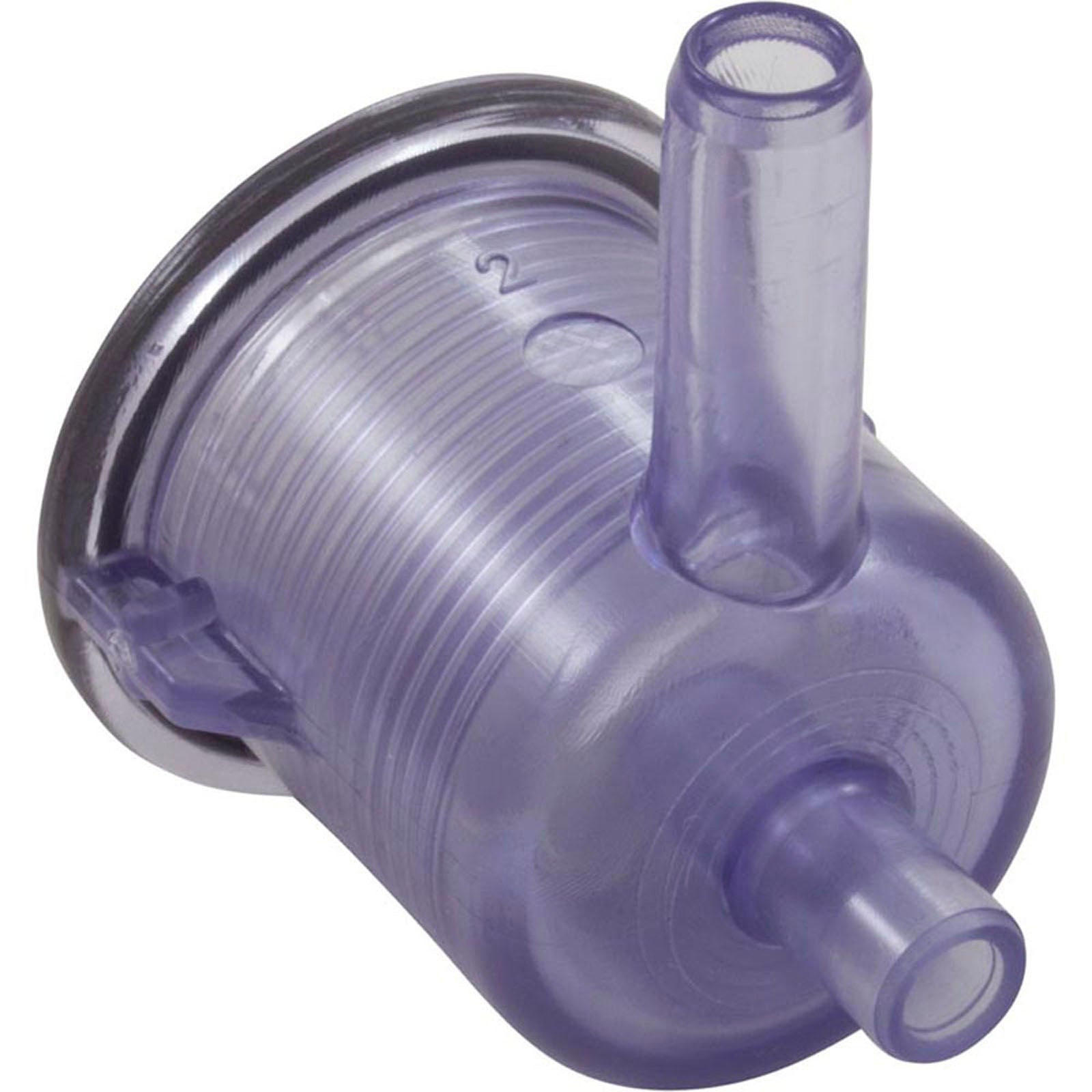 Air Injector, WW, Top Flo, 3/8" Barb, Elbow Style, L.E.D Assembly