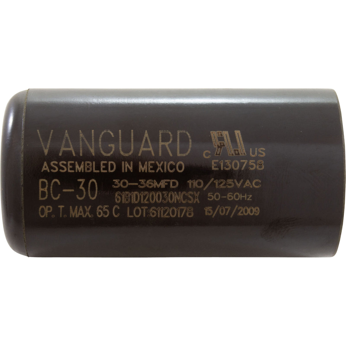 Start Capacitor, 30-36 MFD, 115v, Generic