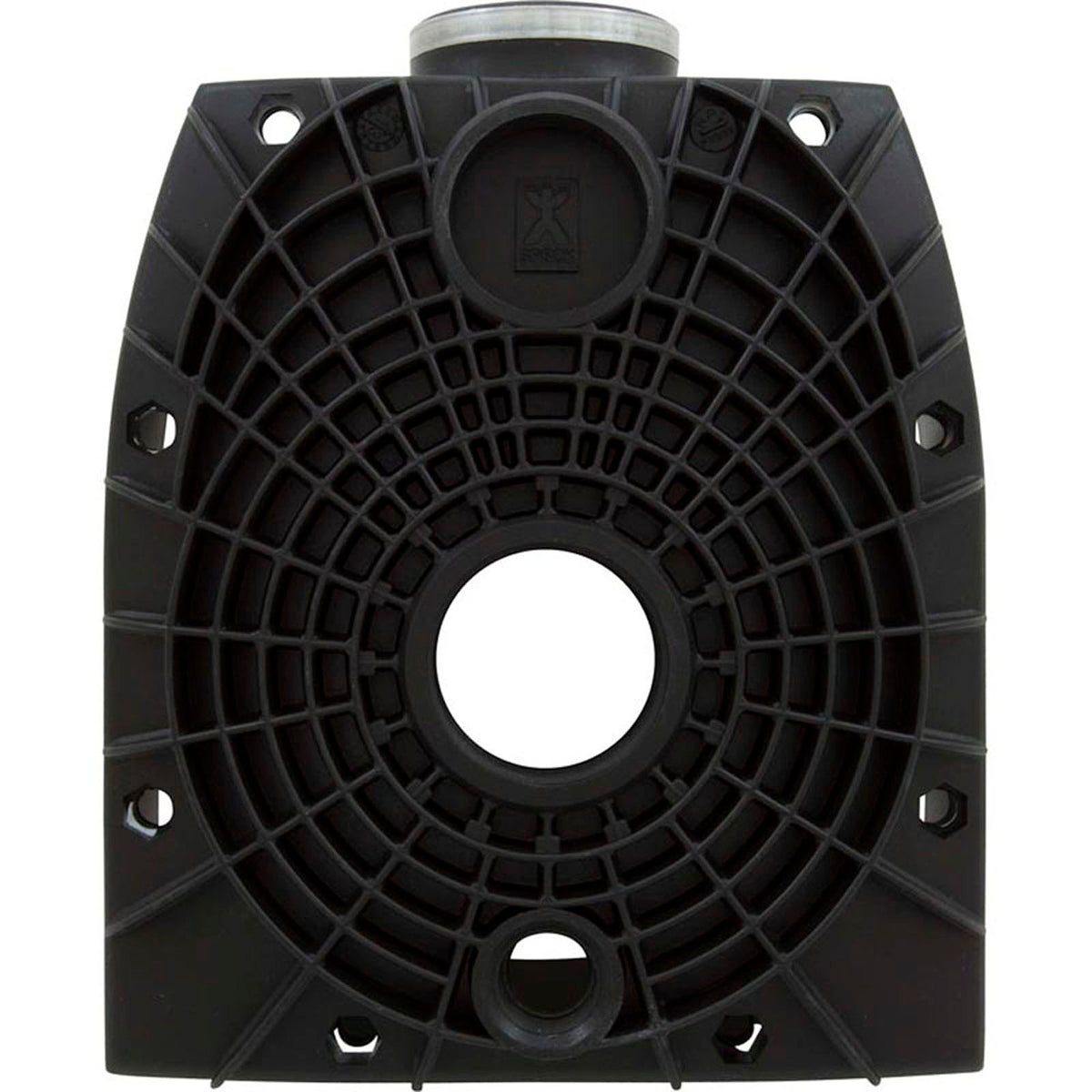 Volute, Speck 433, 2.0" x 2.0", Glass/pp, Post-09/1994