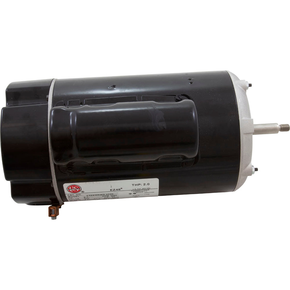 Motor, 2.0thp, 230v, 1-Speed, 48 Frame