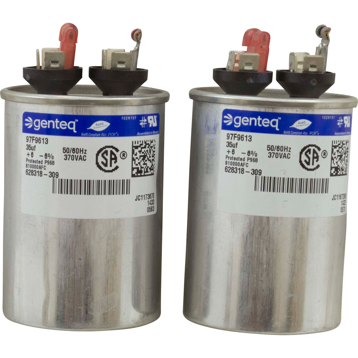 Motor, Century, 5.0thp,208v-230v,1-Spd,56Yfr Thd