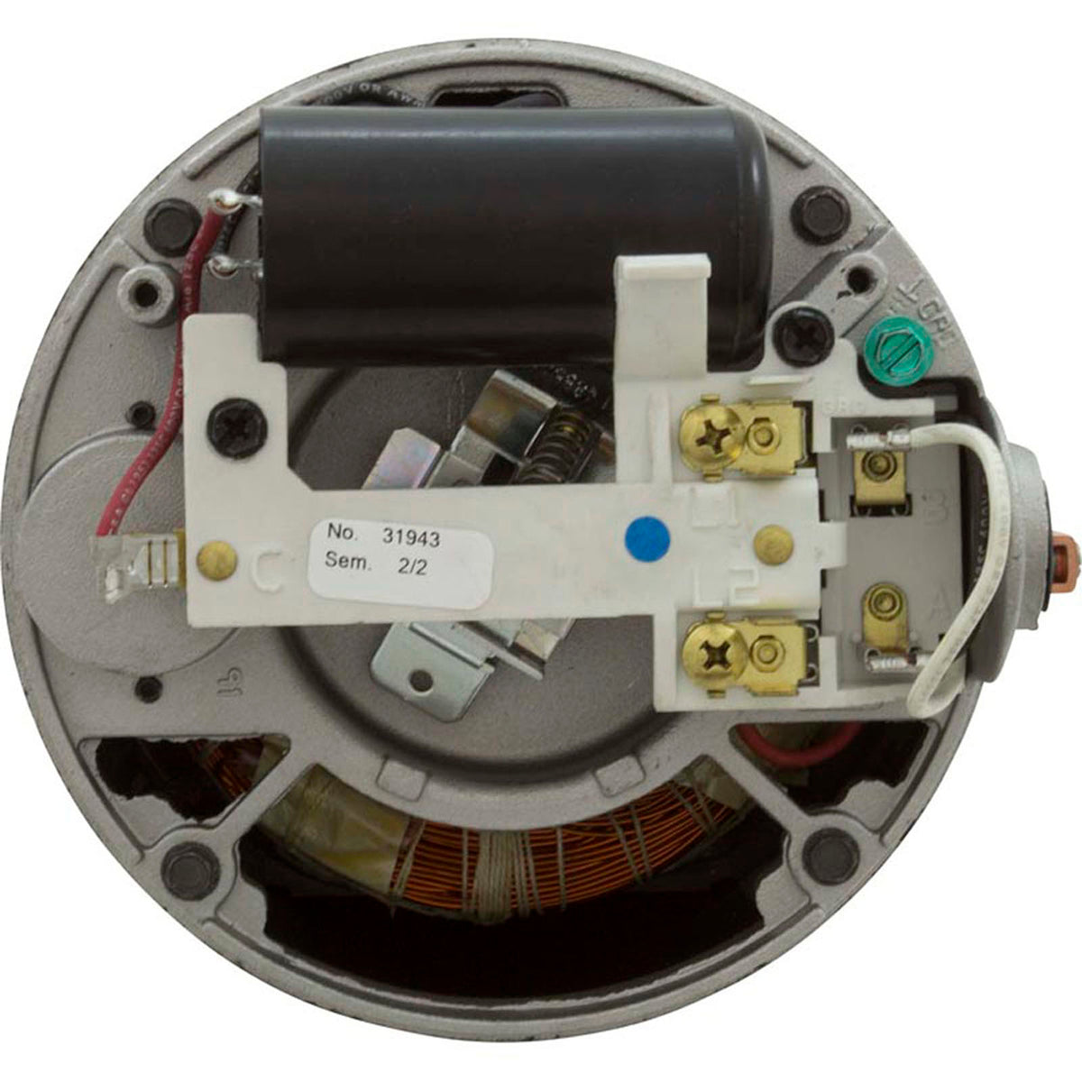 Motor, Century, 2.0thp, 115v/230v, 1-Spd, 48fr