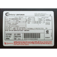 Motor, Century, 4.0hp, 208v-230v/460v, 1-Spd, 3ph, 56Cfr Thd