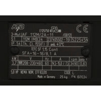 Motor, Century, 5.0hp, 208v-230v/460v, 3ph, 1-Spd, 112Mfr
