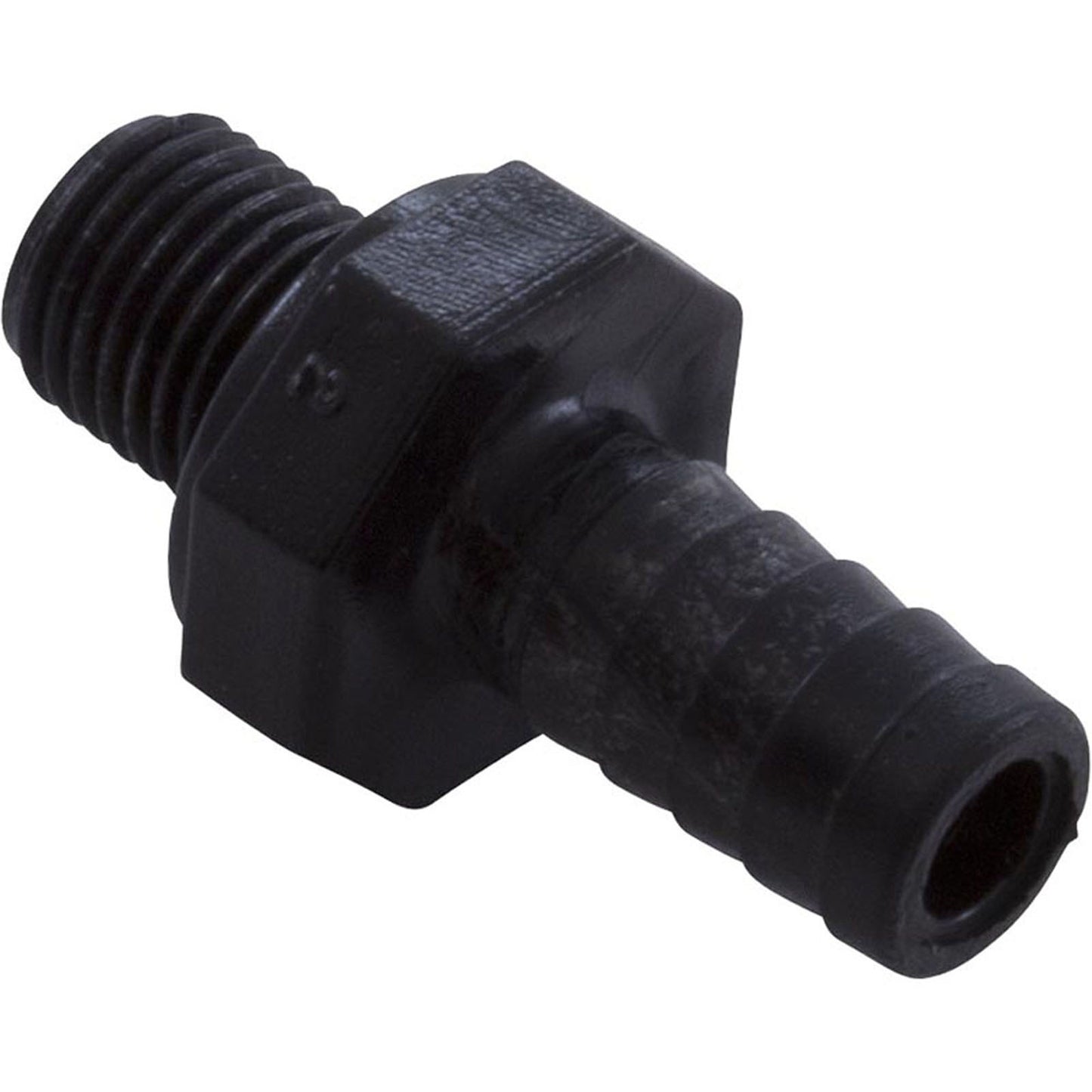 Drain Plug Adapter, 1/4" Male Pipe Thread x 3/8" Barb