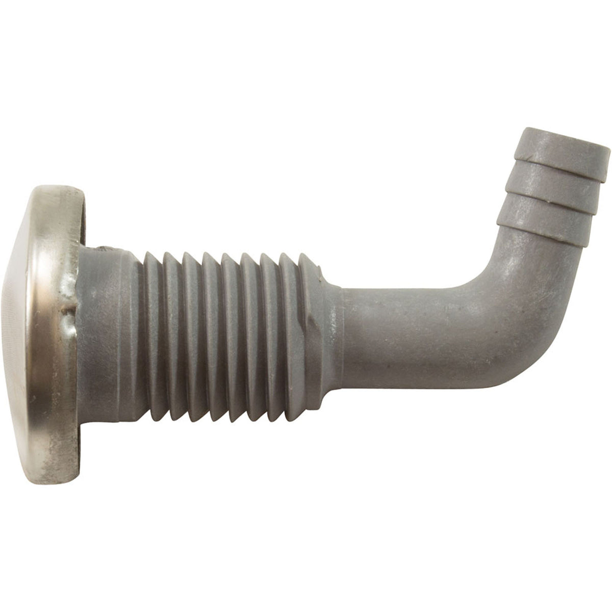 Air Injector, Jacuzzi/Sundance Silent Air, 3/8"b, SS/Gray