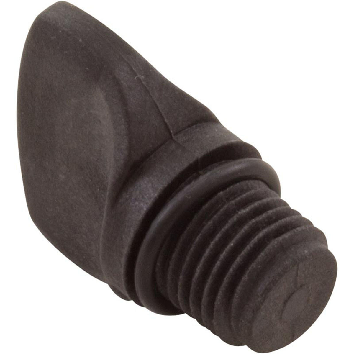 Drain Plug, Filters/Pumps, w/O-Ring, 1/4", Blk, Generic