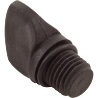 Drain Plug, Filters/Pumps, w/O-Ring, 1/4", Blk, Generic