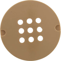 Air Injector Cap, CMP Natural Wonders Bubbler, 1-1/2"mpt, Tan