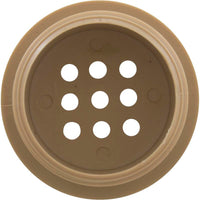 Air Injector Cap, CMP Natural Wonders Bubbler, 1-1/2"mpt, Tan