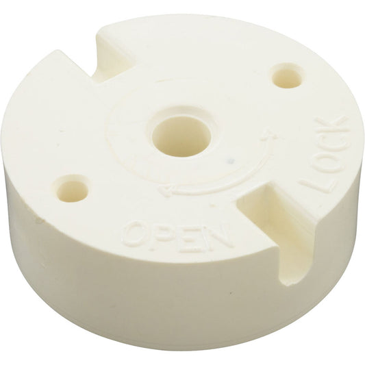 Piston Cap, PacFab, 2", 3/8"Shaft, PVC, OS, Val-Pak, Generic