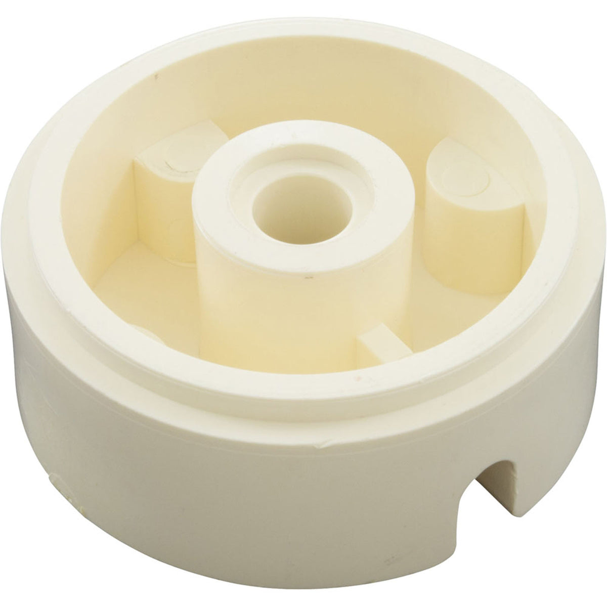 Piston Cap, PacFab, 2", 3/8"Shaft, PVC, OS, Val-Pak, Generic