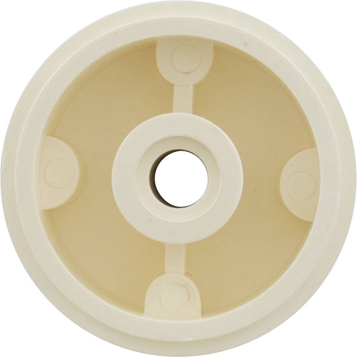 Piston Cap, PacFab, 2", 3/8"Shaft, PVC, OS, Val-Pak, Generic
