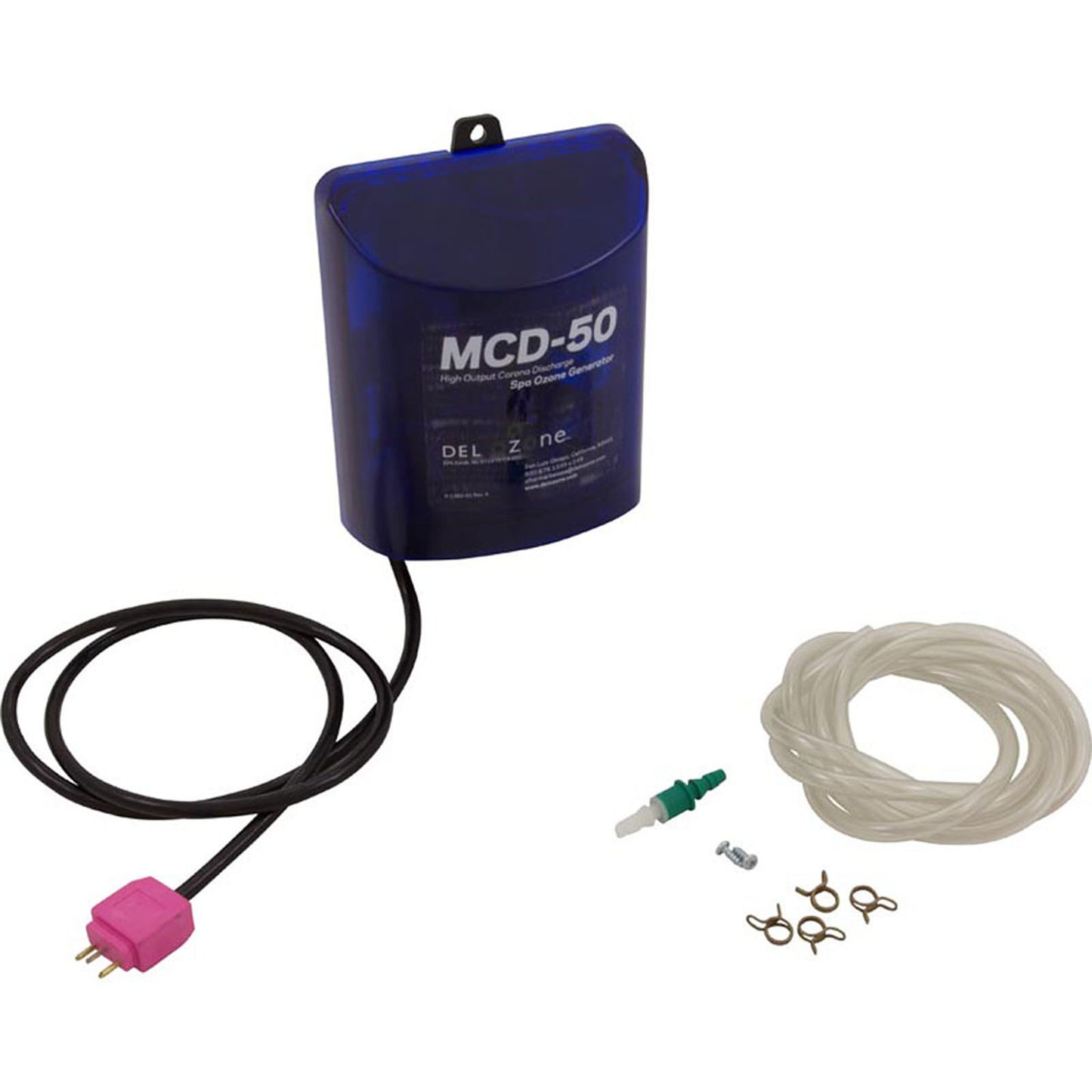 Ozonator, DEL MCD-50, 115v/230v, Mini J & J Electronics PLUG