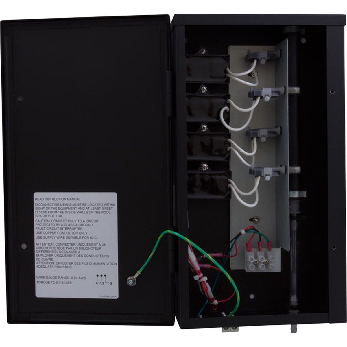 Ozonator,DEL Eclipse,CD,115v/230v,15,000/50,000 Gallons,24w