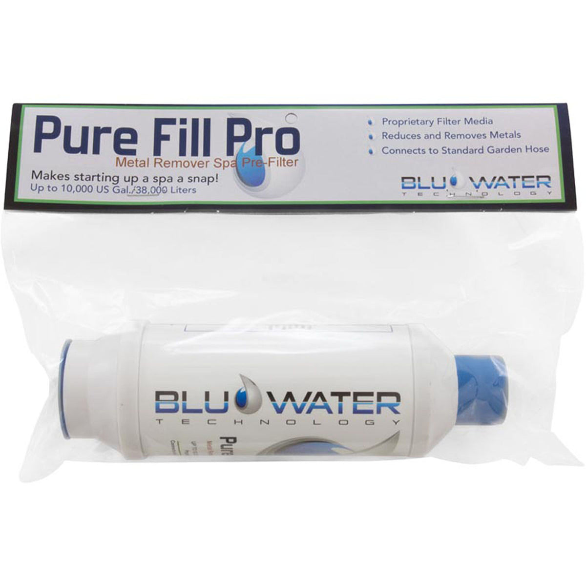Pre-Filter, BluWater, 1200 gal., 5 Microns, Carbon Block