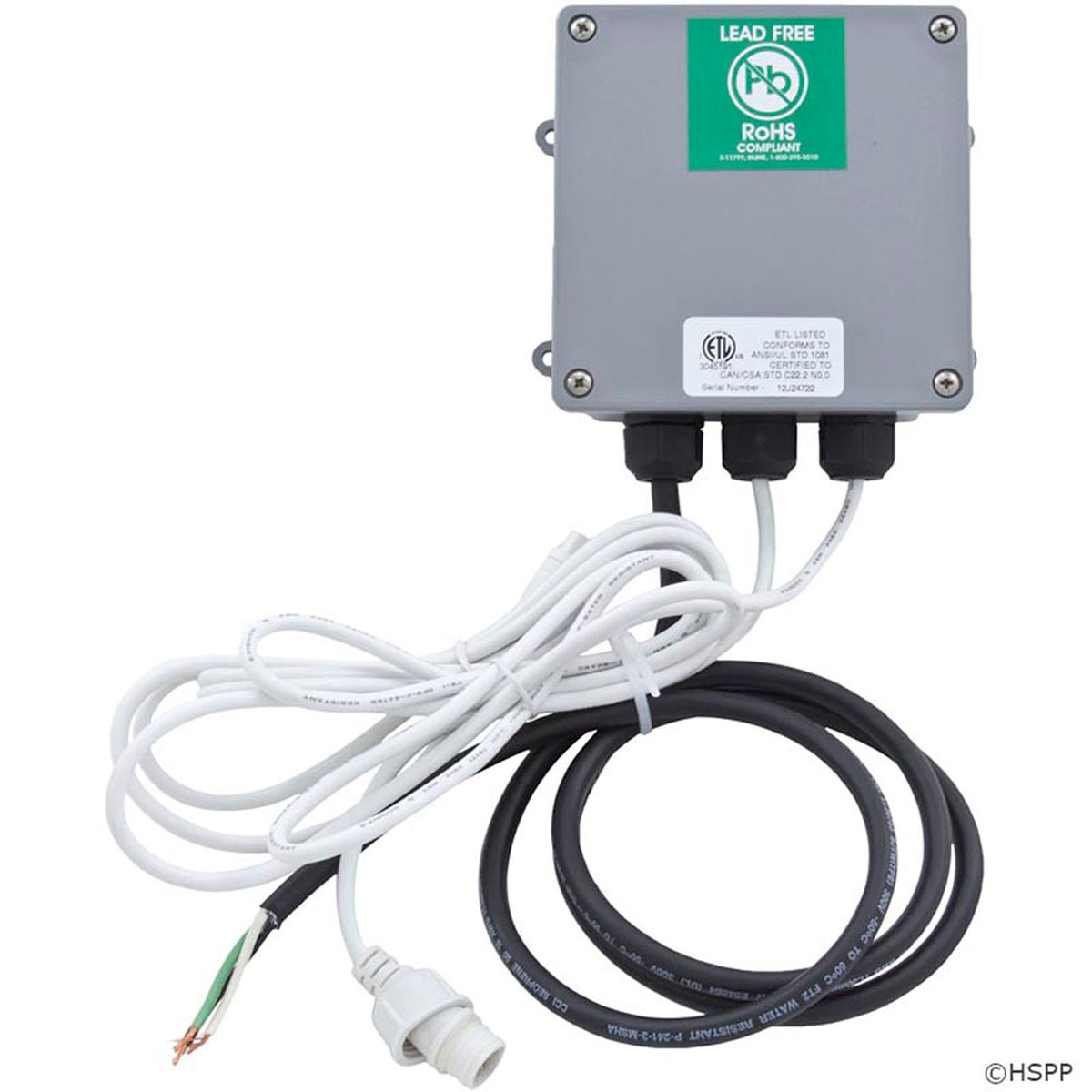 Bromine Generator, BluWater, 115v/230v, w/Topside, Bundle