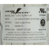 UV Generator, Therm 3L3, 115v, 5w, 3"od x 14-1/4"l, 3/4"b