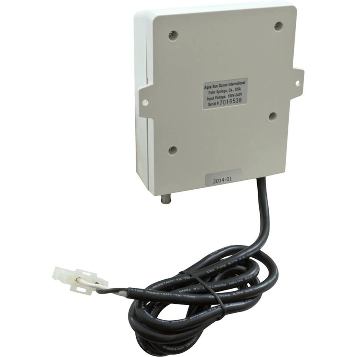 Ozonateur, AquaSunOzone, Blue Zone, CD, 115v/230v, cordon d'alimentation AMP