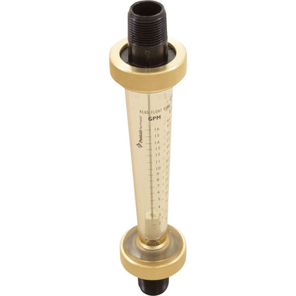 Pentair Small Body Flowmeter, 2-16 GPM, 3/4 in. Nylon Threaded End (LDF359N)