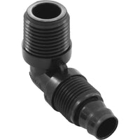 Elbow, Pentair Automatic Feeders, 1/2" 90 deg mpt x Tube
