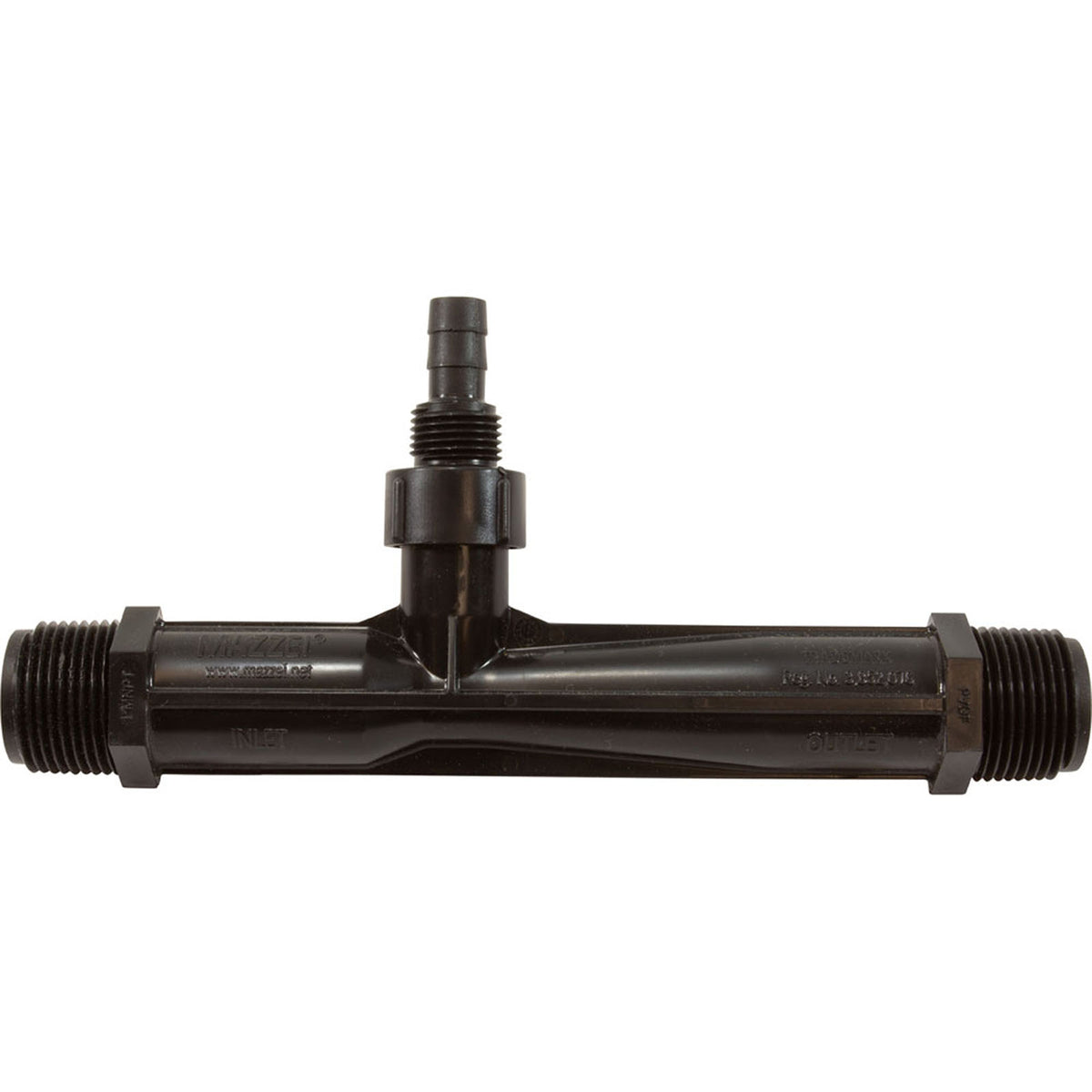 Venturi Injector, Mazzei, 1"mpt, #978