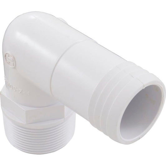 Elbow Adapter, Hayward Chlorinator CL200/CL220, w/1/4" Tap
