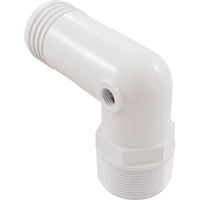 Adaptador de codo, clorador Hayward CL200/CL220, con grifo de 1/4"