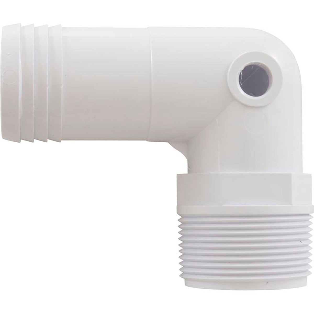 Adaptador de codo, clorador Hayward CL200/CL220, con grifo de 1/4"
