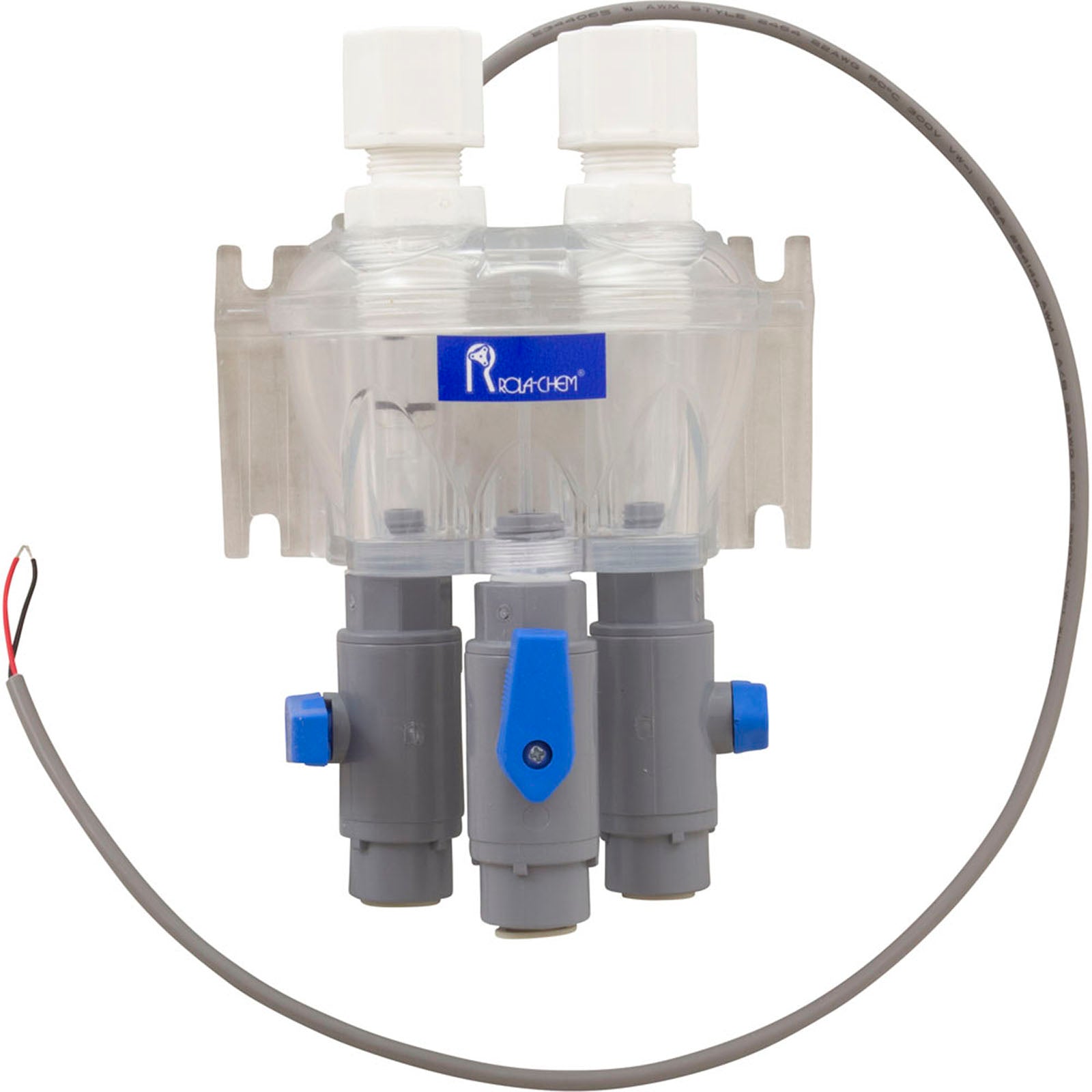 Globe Flow Cell, Rola-Chem Digital Cntrl Sys, w/ Flow Switch