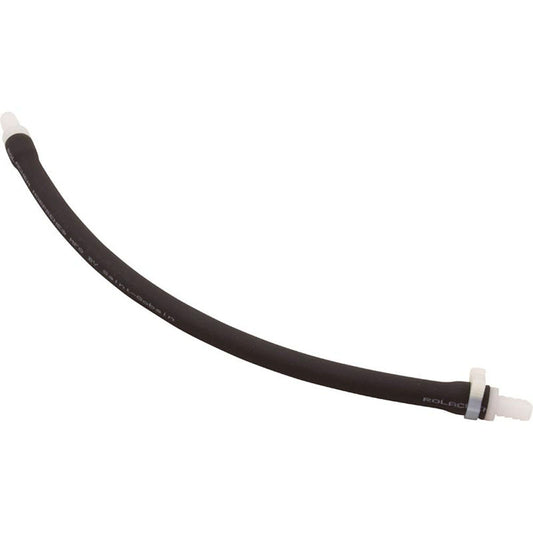 Tube souple, Rola-Chem RC25, 13-1/4", Norprene, acide, noir