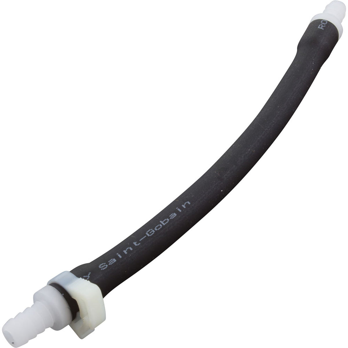 Squeeze Tube, Rola-Chem RC-252, 8", Neoprene, Acid, Blk
