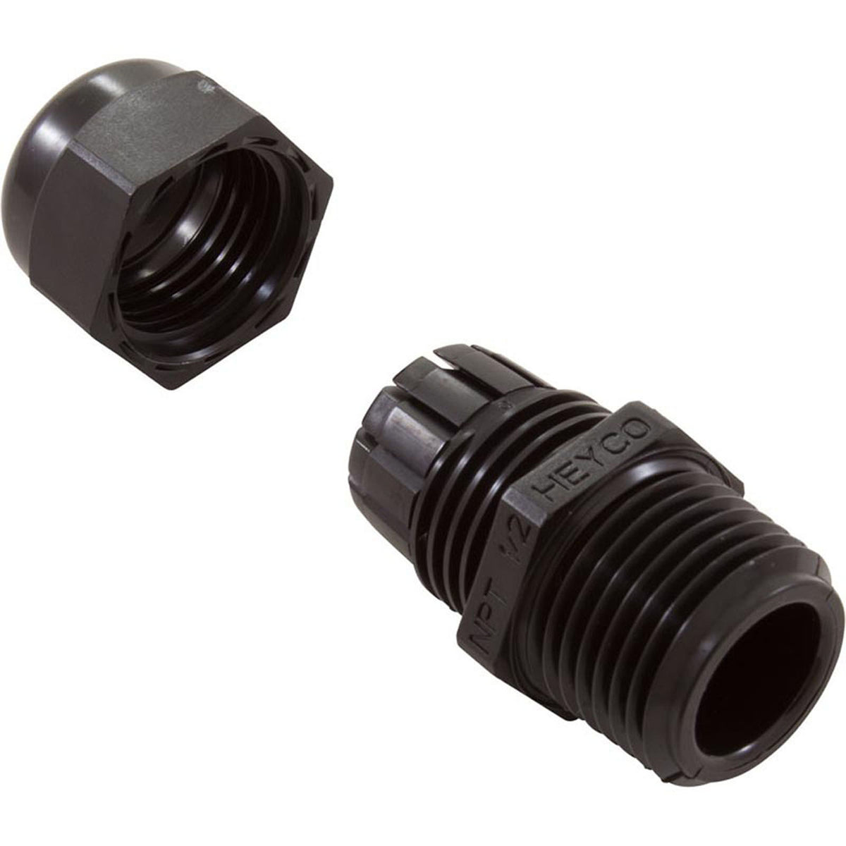 Injection Fitting, Rola-Chem, Plastic