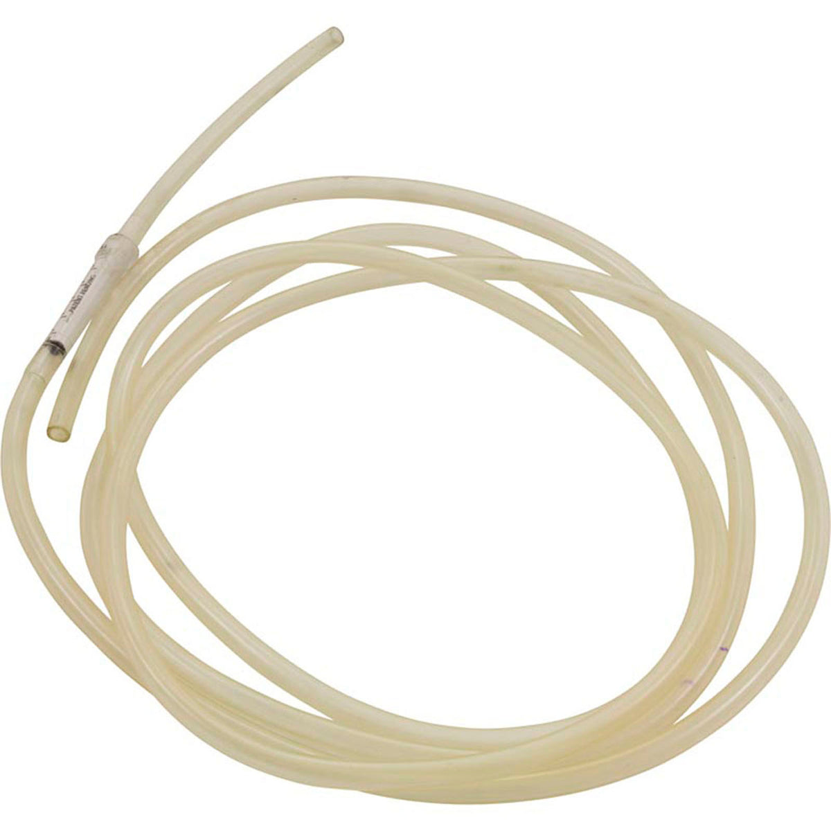 Flow Indicator, Blue-White, Glass, with 3/8" Tubing 10'