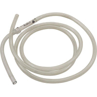 Flow Indicator, Blue-White, Glass, with 3/8" Tubing 5'