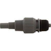 Injection Fitting, Blue-White, 1/2" & 1/4"mpt, 3/8"od tube, 6psi