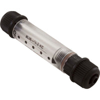 Flow Indicator, Blue-White, for 3/8"od tubing, SS Bobbin