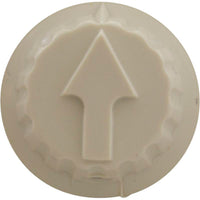 Knob, Timer, Blue-White, A-100, White