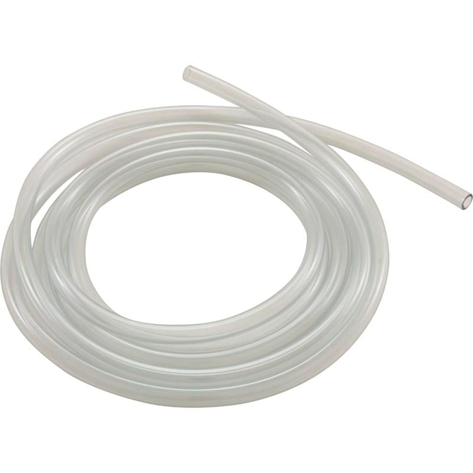 Tubing, Suction, Blue-White, C-600, 3/8"od, 10ft, Clear