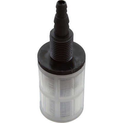 Válvula de pie, azul-blanca, junta tórica de Viton/Aflas, para tubo de 3/8" de diámetro exterior