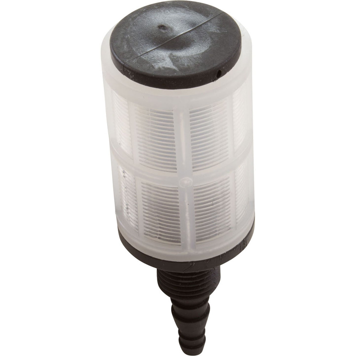 Válvula de pie, azul-blanca, junta tórica de Viton/Aflas, para tubo de 3/8" de diámetro exterior