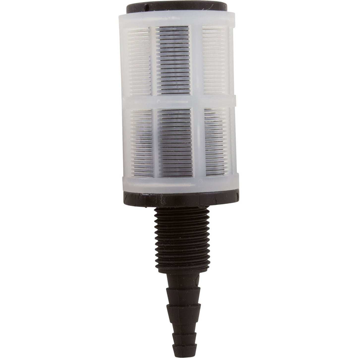 Válvula de pie, azul-blanca, junta tórica de Viton/Aflas, para tubo de 3/8" de diámetro exterior