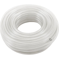 Tubing, Suction, Blue-White, C-600, 3/8"od, 100ft, Clear PVC